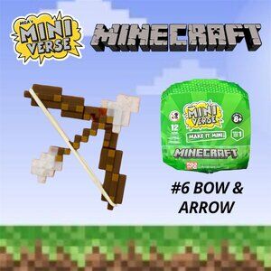 MGA's Miniverse Make It Mini MINECRAFT Series 1: #6 BOW & ARROW